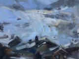 Obertauren, Austria No.2  (oil sketch)