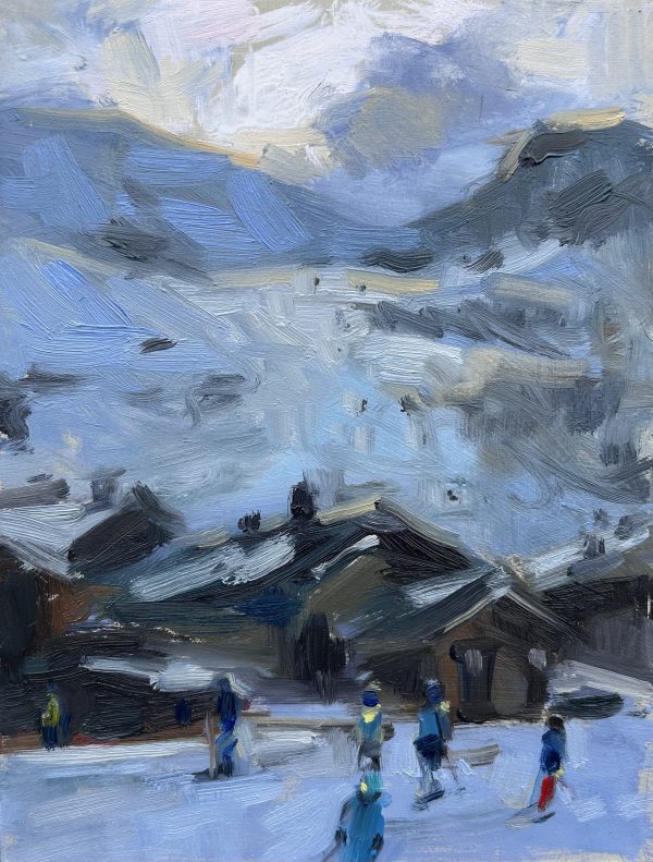 Obertauren, Austria No.2  (oil sketch)
