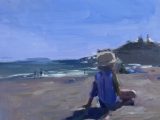 Beach Girl at Tenby