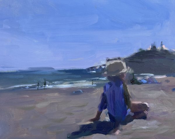 Beach Girl at Tenby